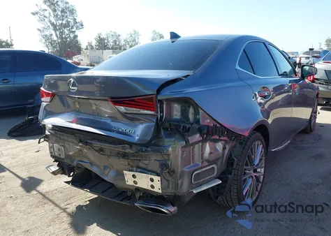 2017 Lexus Is 200T from USA, damaged, VIN JTHBA1D22H5058048